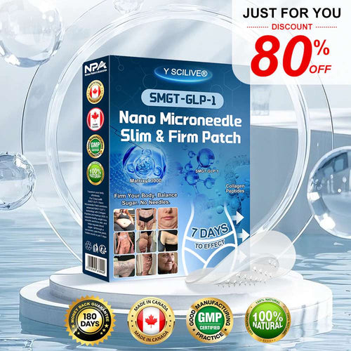 Official Store | Y SCILIVE® SMGT-GLP-1 Nano Microneedle Patch™ with Collagen & Matrixyl 3000